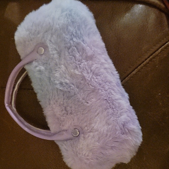 Purple Plush BearEyeglass holder Case Pre-loved - Picture 3 of 6